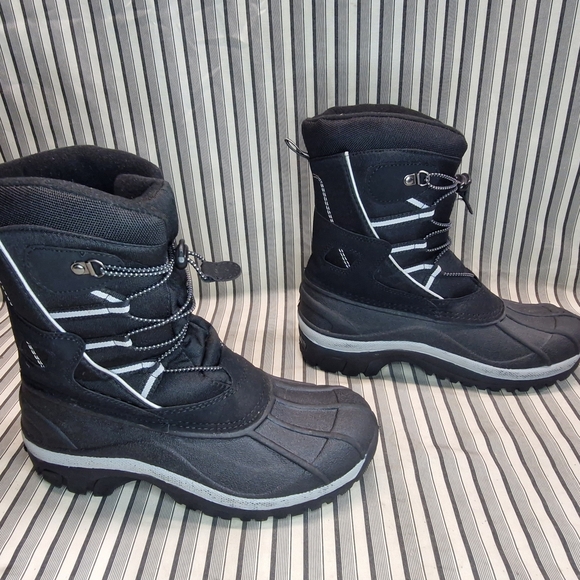 Falls Creek Baltic 20 Winter Boots Mens 7 Black 3M Thinsulate 200g main image 4